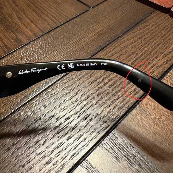 Salvatore Ferragamo SF727S Black Gradient Designer Sunglasses 53mm - Picture 7 of 8